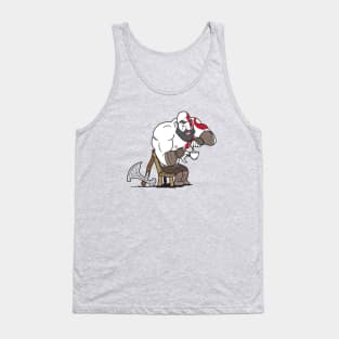 Kratos Enyoying Tea / Coffee Tank Top